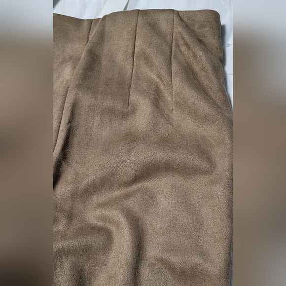 Zara suede faux leggings M - Picture 9 of 10